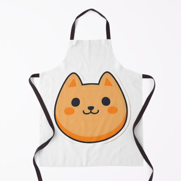 Item preview, Blushy Pup – Chubby Orange Dog Face designed and sold by OsasChild.