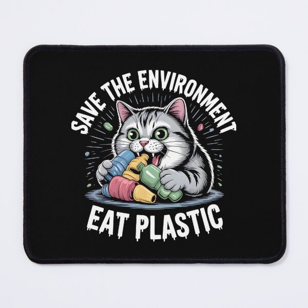 Item preview, Save The Environment Eat Plastic designed and sold by Redgiant87x.