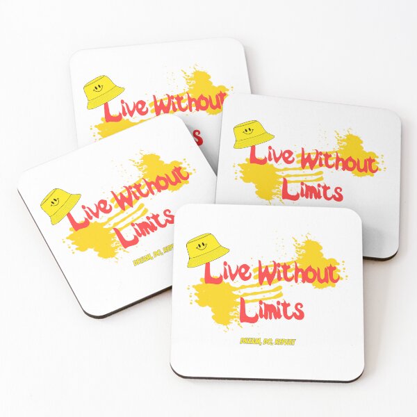 Item preview, Live Without Limits – Motivational Quote T-Shirt designed and sold by THE UNIQUE BWSHOP.
