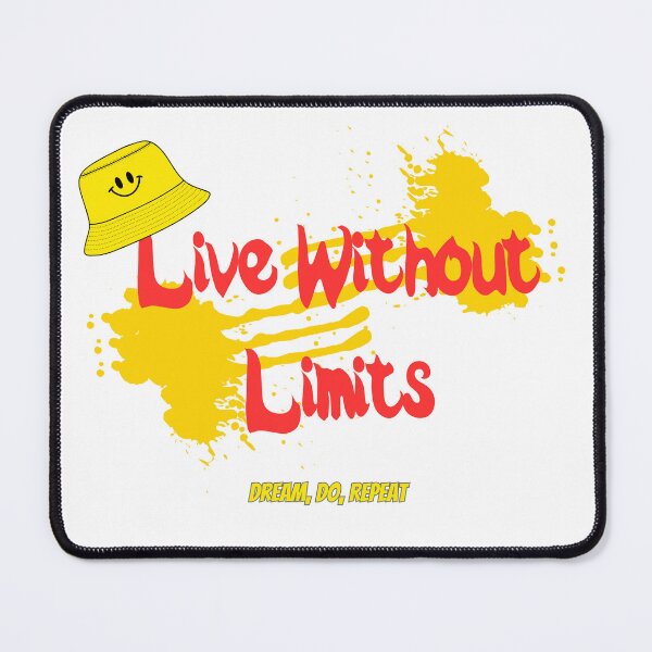 Item preview, Live Without Limits – Motivational Quote T-Shirt designed and sold by THE UNIQUE BWSHOP.