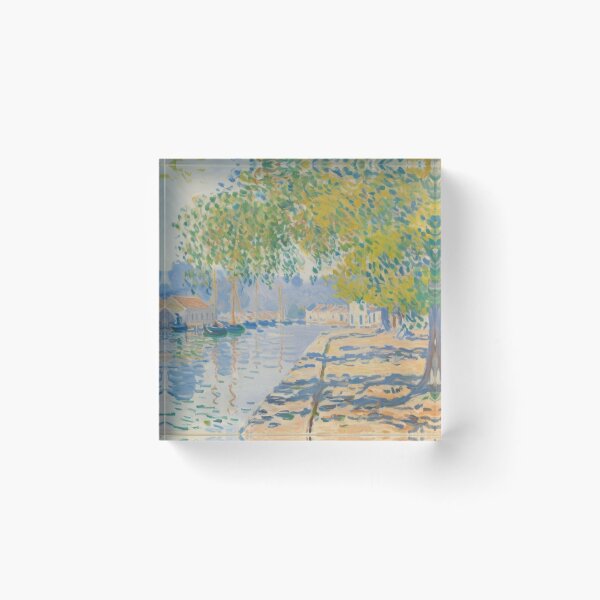Item preview, Across the Dart from Vire Island(Watercolour + AI) designed and sold by artsmeow.