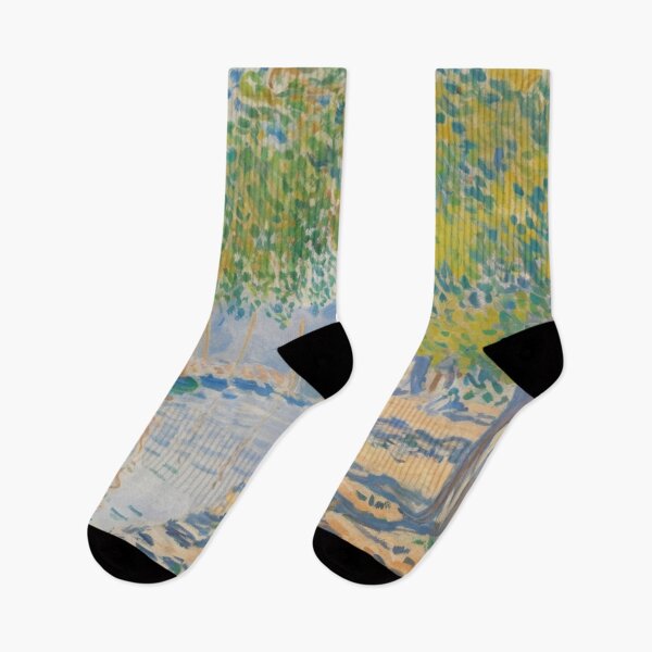 Item preview, Across the Dart from Vire Island(Watercolour + AI) designed and sold by artsmeow.