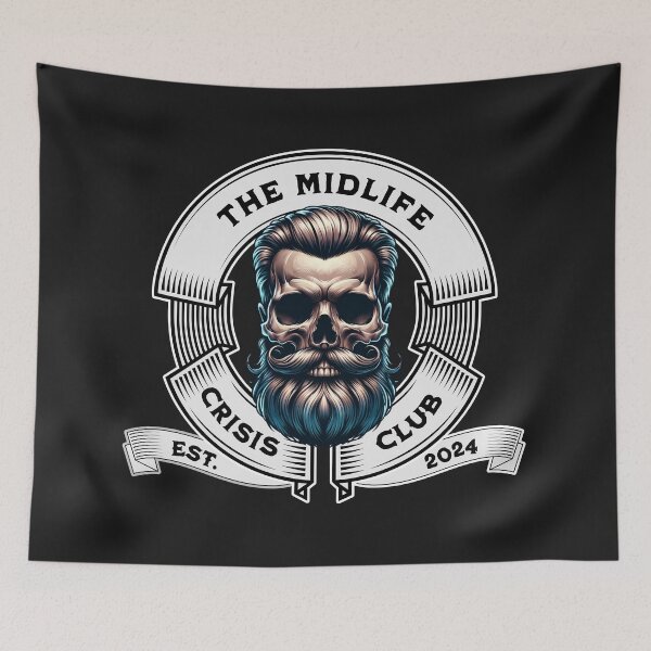 Item preview, The Midlife Crisis Club designed and sold by Dago345.