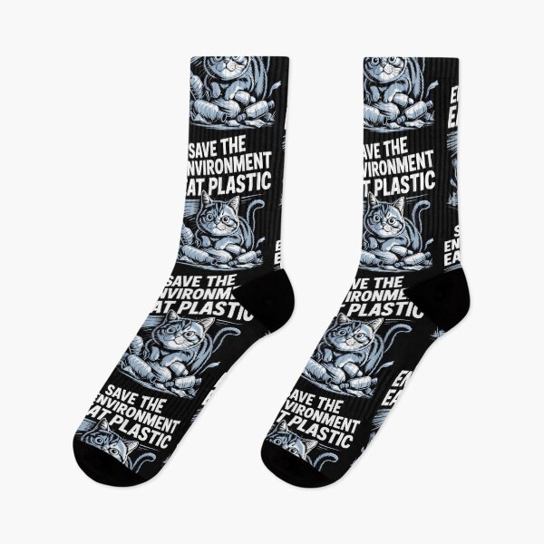 Item preview, Save The Environment Eat Plastic designed and sold by Redgiant87x.