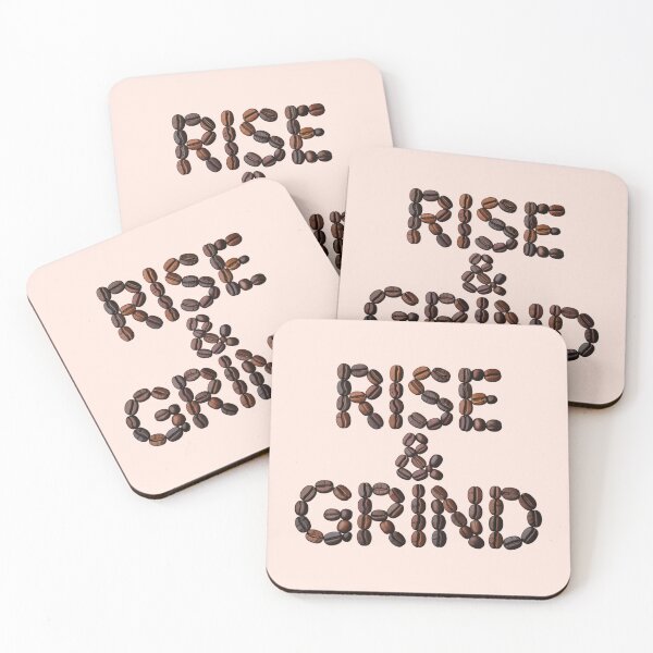 Item preview, Rise & Grind Coffee Lover Design designed and sold by NewAspect.
