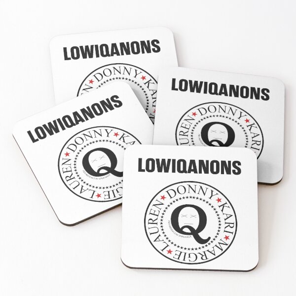 Item preview, Low IQAnons designed and sold by Stoopiditees by The Golden Age of Stoopid.