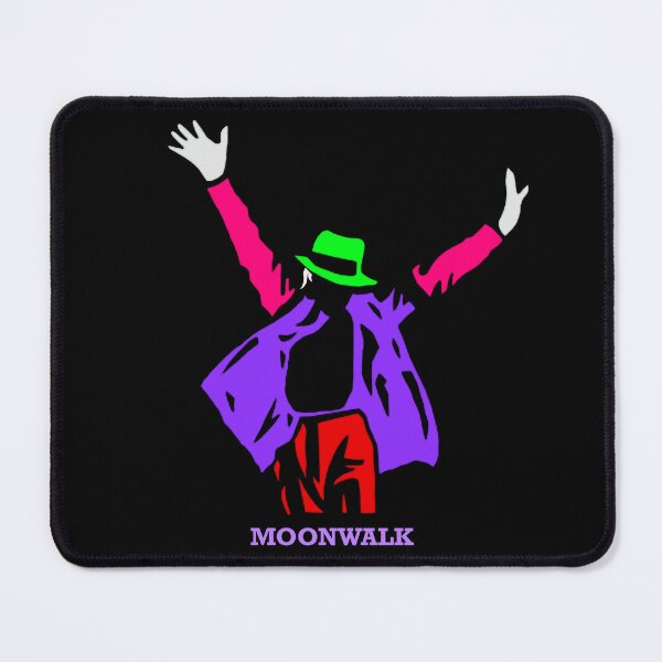 Item preview, Neon Moonwalk MJ Procreate Art designed and sold by ExploreAura Studio.
