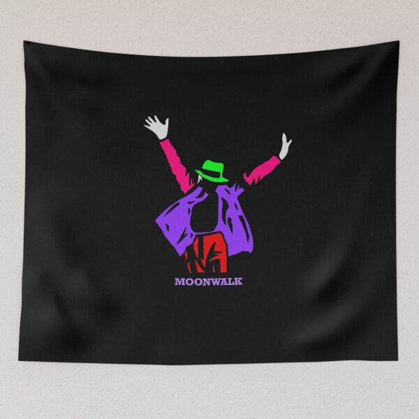 Item preview, Neon Moonwalk MJ Procreate Art designed and sold by ExploreAura Studio.