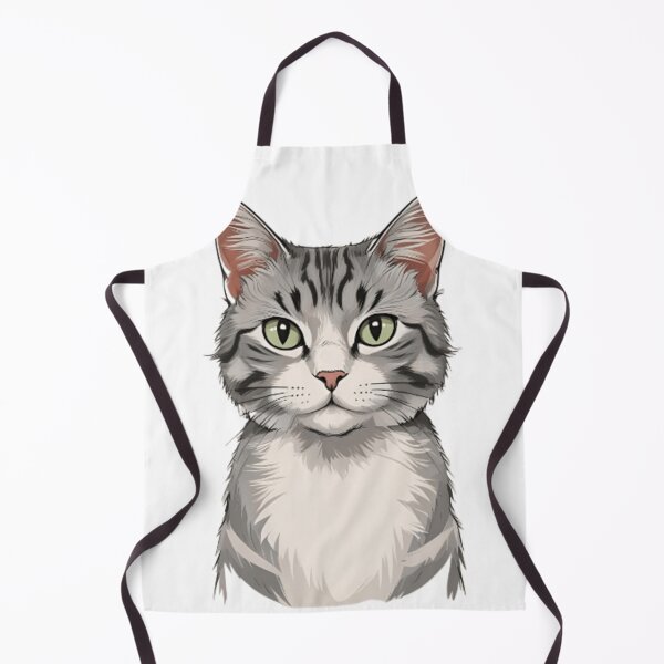 Item preview, Cute grey cat designed and sold by Sketchap.