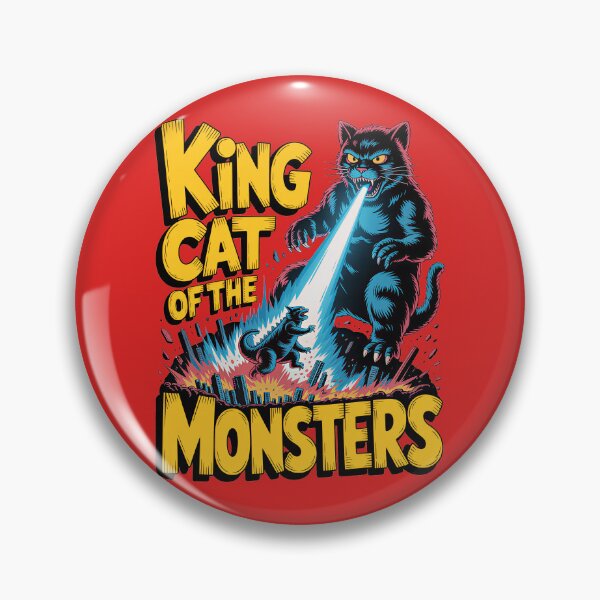 Item preview, King Cat Of The Monsters designed and sold by iconking.