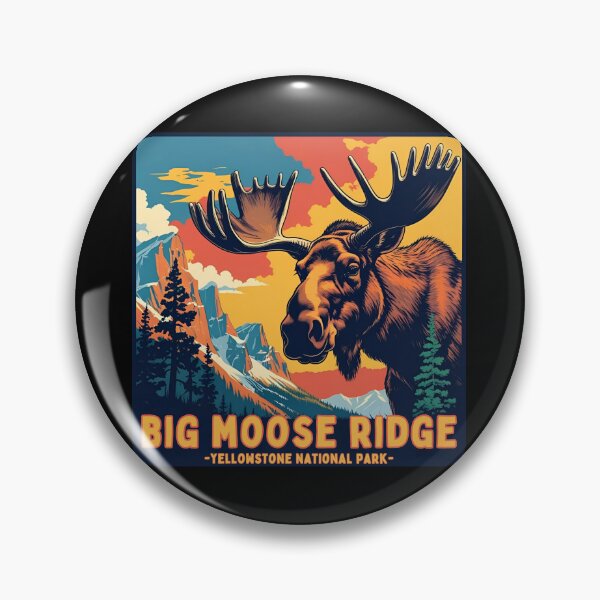 Item preview, Big Moose Ridge, Yellowstone national park designed and sold by NicMacTees.