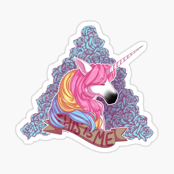 Pride Unicorn Pan Sticker