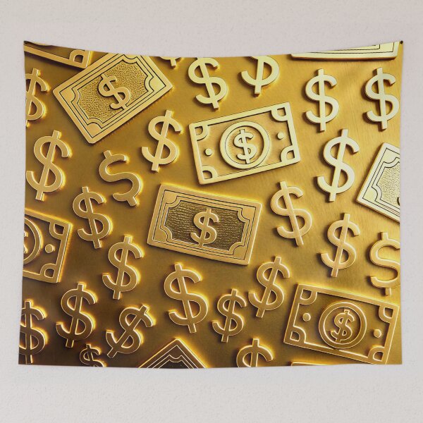 Item preview, Money Pattern designed and sold by ArtFactoryAI.