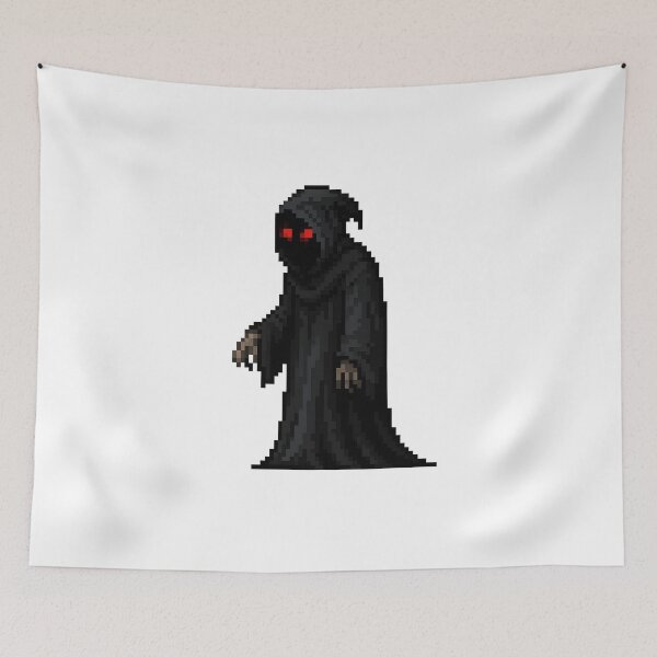 Item preview, Pixel Art Grim Reaper Fantasy Character designed and sold by dionisoldschool .