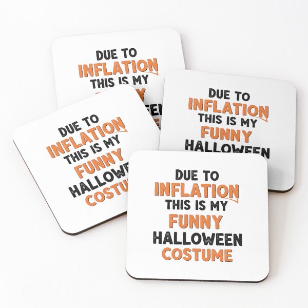Item preview, Due to Inflation This is My Funny Halloween Costume designed and sold by MinimalMyth.