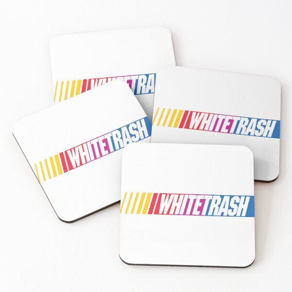 Item preview, White Trash Stripe designed and sold by Stoopiditees by The Golden Age of Stoopid.