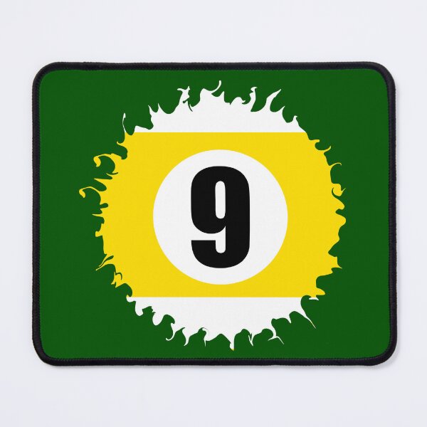 Artikelvorschau, Nummer Neun 9 Ball Abstraktes Design Logo Pool Billard entworfen und verkauft von Lartheviking.