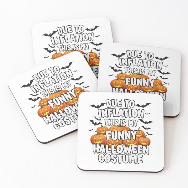 Item preview, Due to Inflation This is My Funny Halloween Costume designed and sold by MinimalMyth.