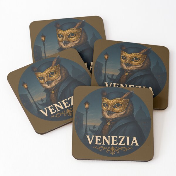 Item preview, Venetian owl in twilight designed and sold by VisionsOfCities.