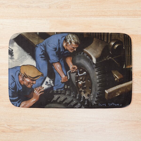 Item preview, Transport Feeds the Front Line Vintage WWII Mechanics Poster designed and sold by InnerCitadel.