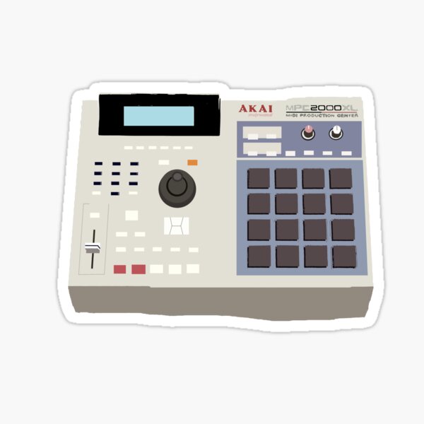 Akai MPC 2000XL Sticker
