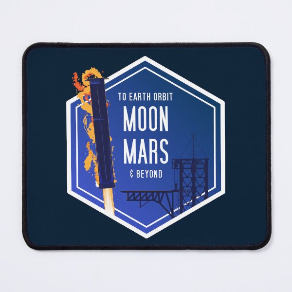 Item preview, Starship: to Earth Orbit, Moon, Mars and Beyond (Pop) designed and sold by BGALAXY.
