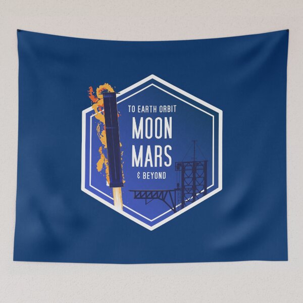 Item preview, Starship: to Earth Orbit, Moon, Mars and Beyond (Pop) designed and sold by BGALAXY.