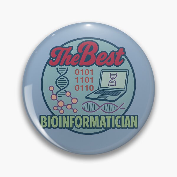 Item preview, Bioinformatician - Pastel Science Emblem Gift Design designed and sold by AgonGM.