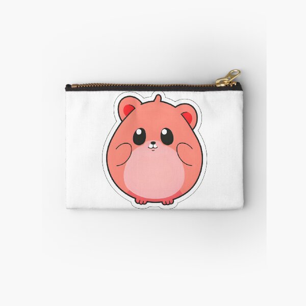 Item preview, Kawaii Pink Chubby Hamster – Cute Cartoon Animal designed and sold by OsasChild.