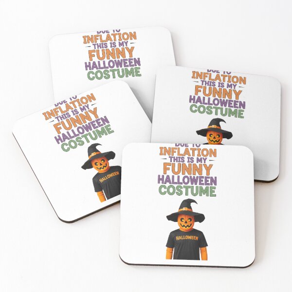 Item preview, Due to Inflation This is My Funny Halloween Costume designed and sold by MinimalMyth.