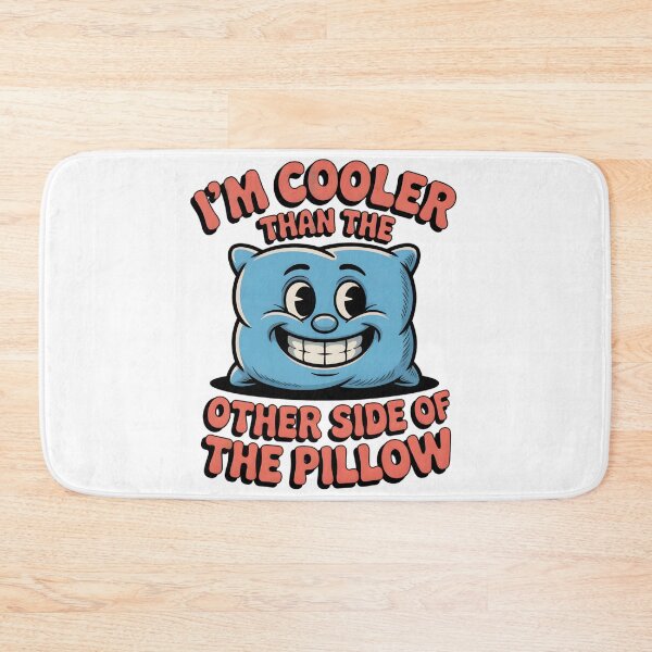 Item preview, I’m cooler than the other side of the pillow. designed and sold by PhrasePalette.
