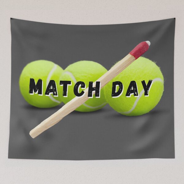 Item preview, Match Day designed and sold by TennisTeesOnline.