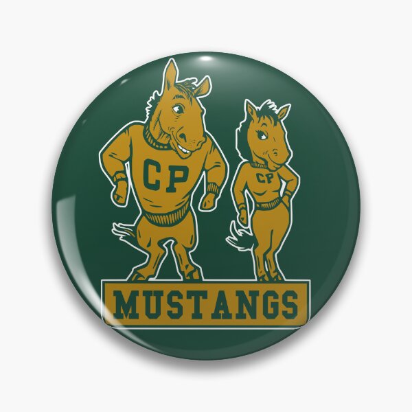 Item preview, Vintage Mustangs Mascot Couple designed and sold by VintageVarsity5.