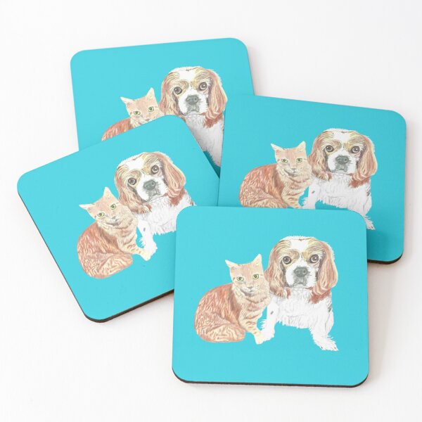 Item preview, Tazzy & Abby - Hawaii - pet portraits designed and sold by daveand65.