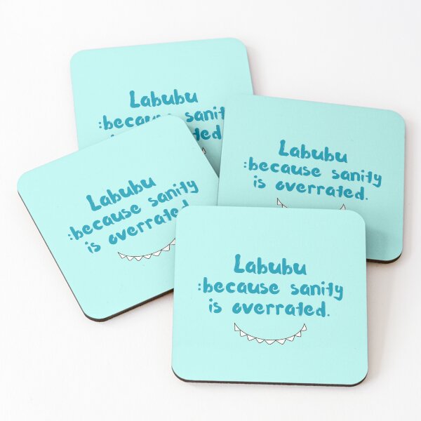 Item preview, Labubu Sanity Is Overrated – Sarcastic Quote designed and sold by missjdesigner.