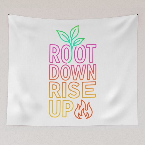 Item preview, Root Down Rise Up – Nature Growth & Eco Activism Design designed and sold by AddictiveDesign.