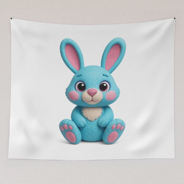 Item preview, "Clay Bunny Wonder – The Handmade Magic Rabbit" designed and sold by MK-WOOD.