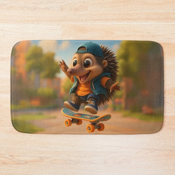 Item preview, Skater Echidna designed and sold by Sillytoe.