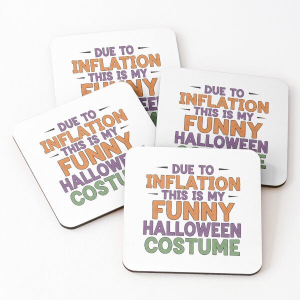 Item preview, Due to Inflation This is My Funny Halloween Costume designed and sold by MinimalMyth.