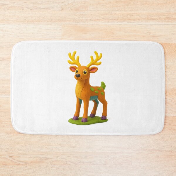 Item preview, "Majestic Clay Stag – The Handmade King of the Forest" designed and sold by MK-WOOD.