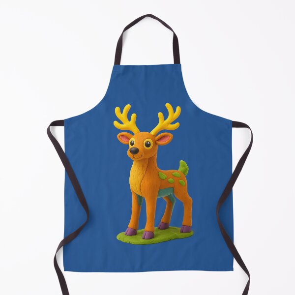 Item preview, "Majestic Clay Stag – The Handmade King of the Forest" designed and sold by MK-WOOD.