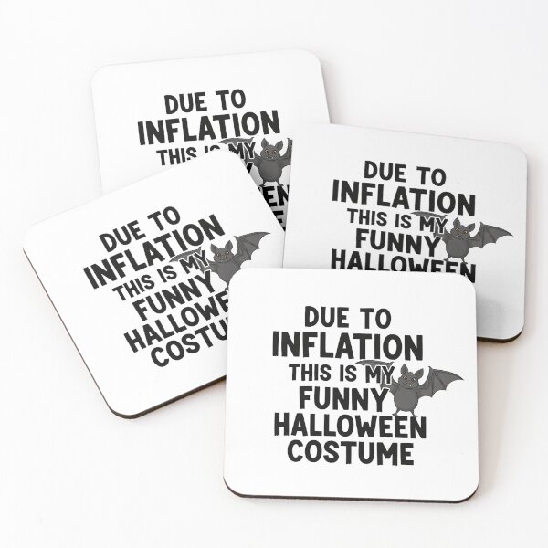 Item preview, Due to Inflation This is My Funny Halloween Costume designed and sold by MinimalMyth.