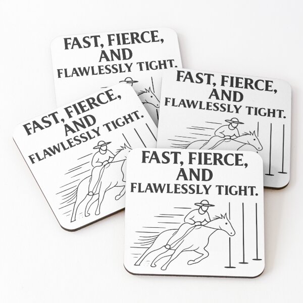 Item preview, Fast, Fierce, and flawlessly tight. designed and sold by NikkisTees.