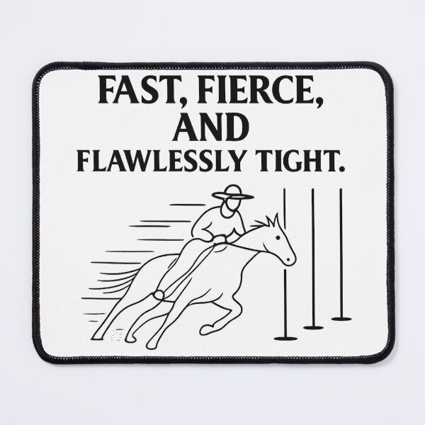 Item preview, Fast, Fierce, and flawlessly tight. designed and sold by NikkisTees.