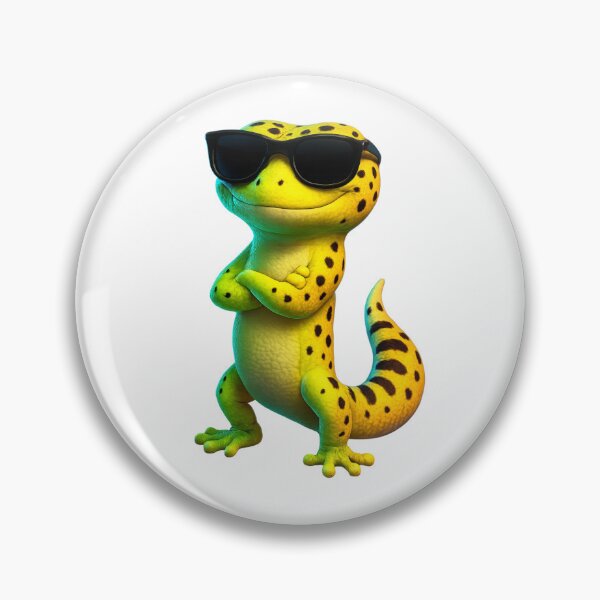 Item preview, "Neon Gecko Boss – The Coolest Lizard in Shades" designed and sold by MK-WOOD.