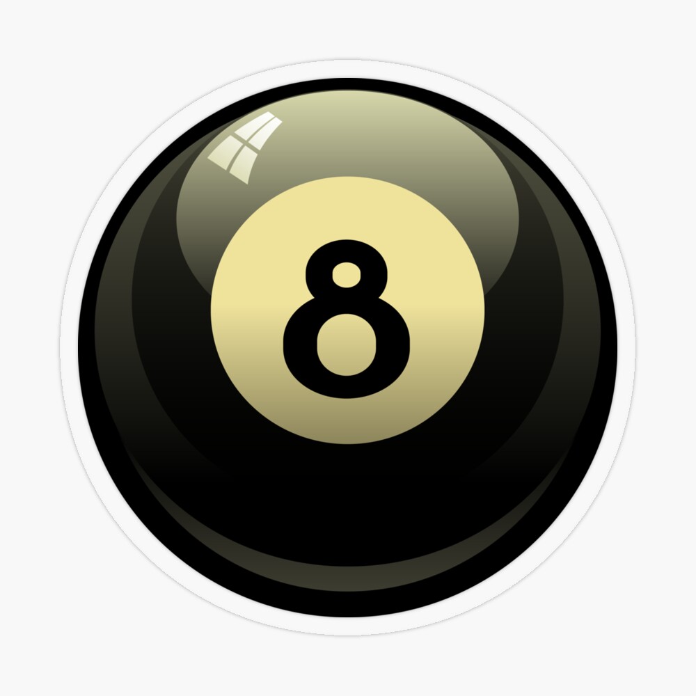 The Eight Ball Poster(TM)