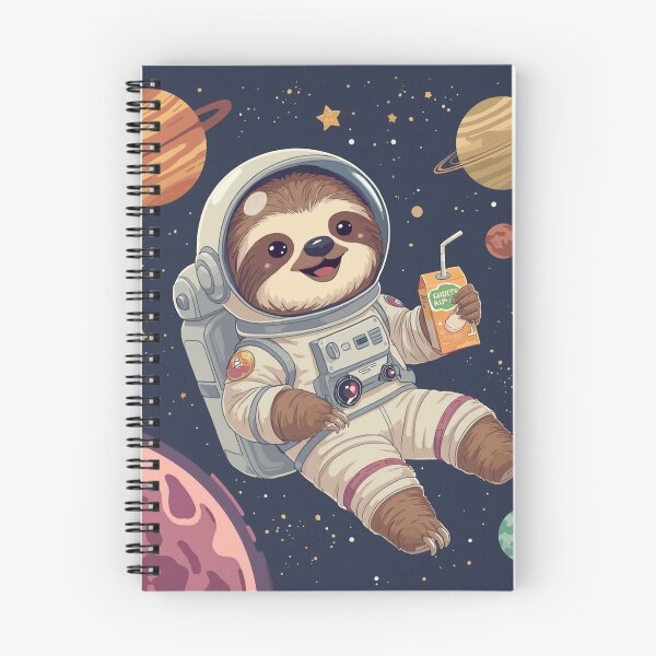 Item preview, Astronaut Sloth: The Slowest Explorer in Space designed and sold by PlatyPunk1000.