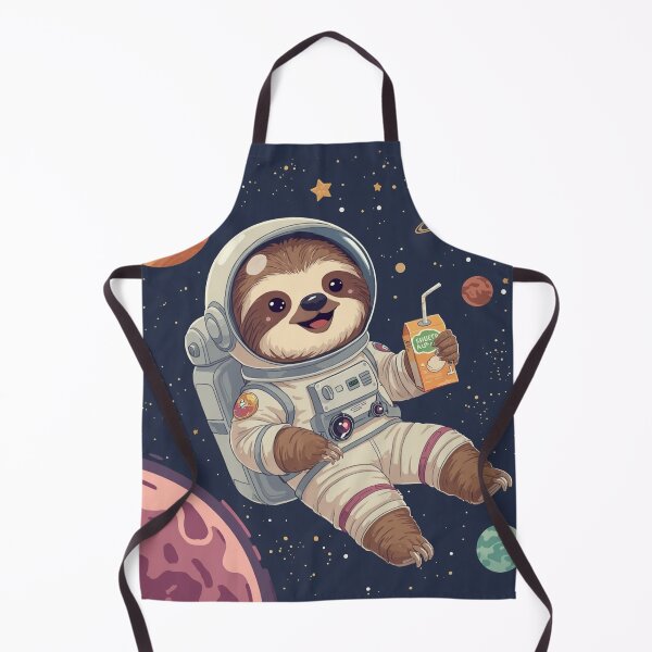 Item preview, Astronaut Sloth: The Slowest Explorer in Space designed and sold by PlatyPunk1000.