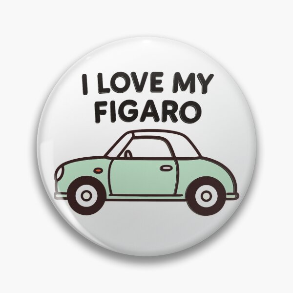 Item preview, Copy of I Love My Figaro – Green Retro Nissan Figaro Car designed and sold by Woop Woop .
