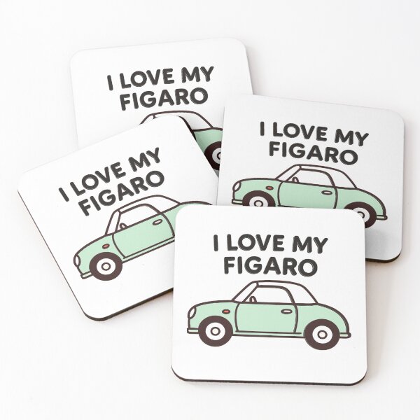 Item preview, Copy of I Love My Figaro – Green Retro Nissan Figaro Car designed and sold by Woop Woop .
